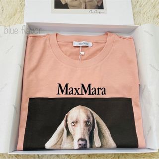 【新品未使用】Max Maraドッグ プリント Tシャツ 黒 S