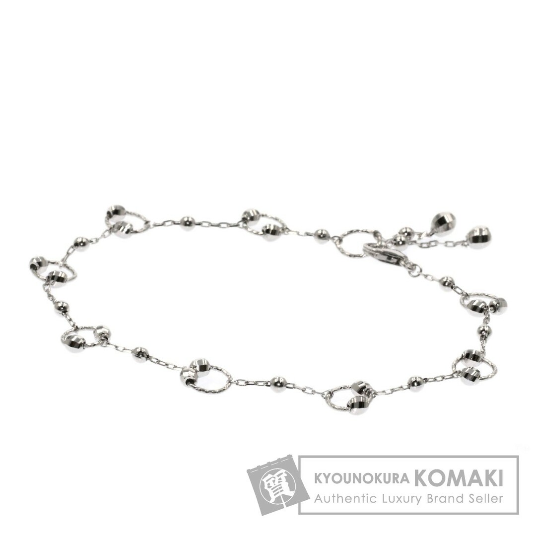 SELECT JEWELRY フープモチーフ ブレスレット K14WG レディース