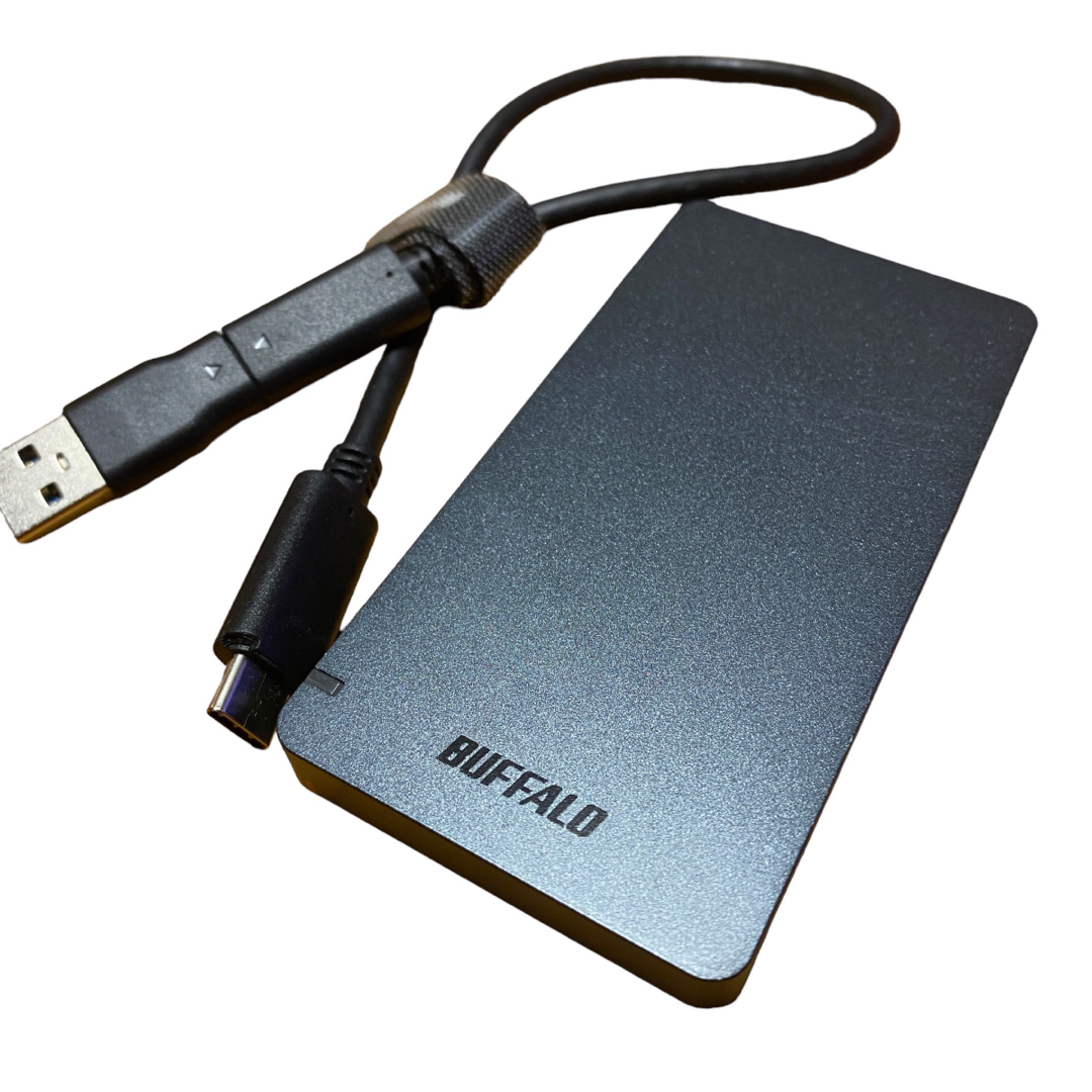 Buffalo - ポータブル SSD 960GB 1TB SSD-PGM960U3-B/Nの通販 by moby