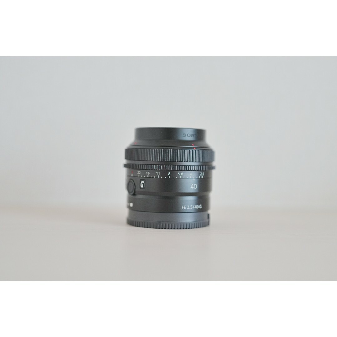 【美品】SONY ソニー 標準単焦点レンズ FE 40mm F2.5 G