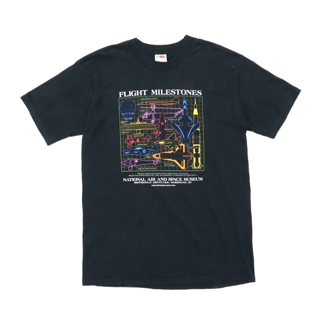 FRUIT OF THE LOOM - 90s ビンテージ 国立航空宇宙博物館 Tシャツ 古着