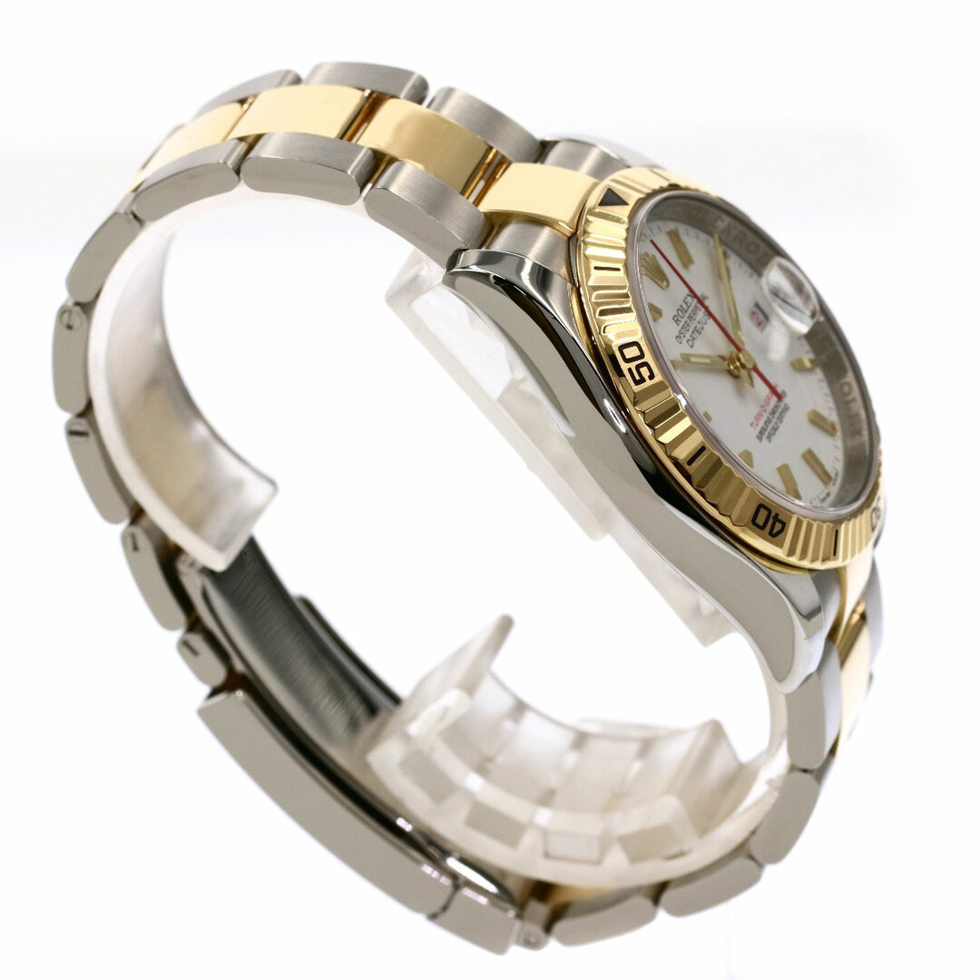 ROLEX 116263 デイトジャスト ターノグラフ 腕時計 SS SSxK18YG メンズ