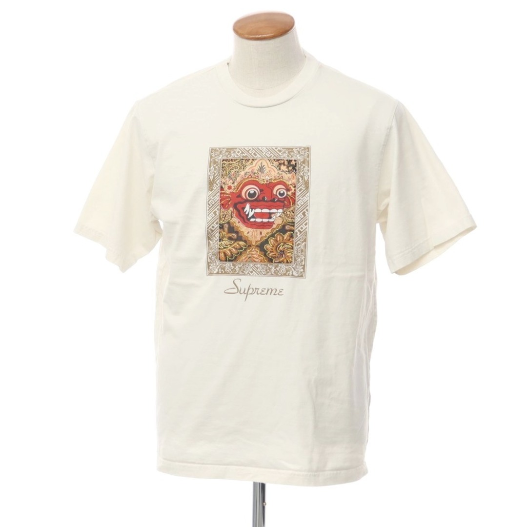 シュプリーム Supreme 2021年春夏 Barong Patch S/S Top クルーネック 半袖Ｔシャツ ナチュラル【サイズM】【メンズ】