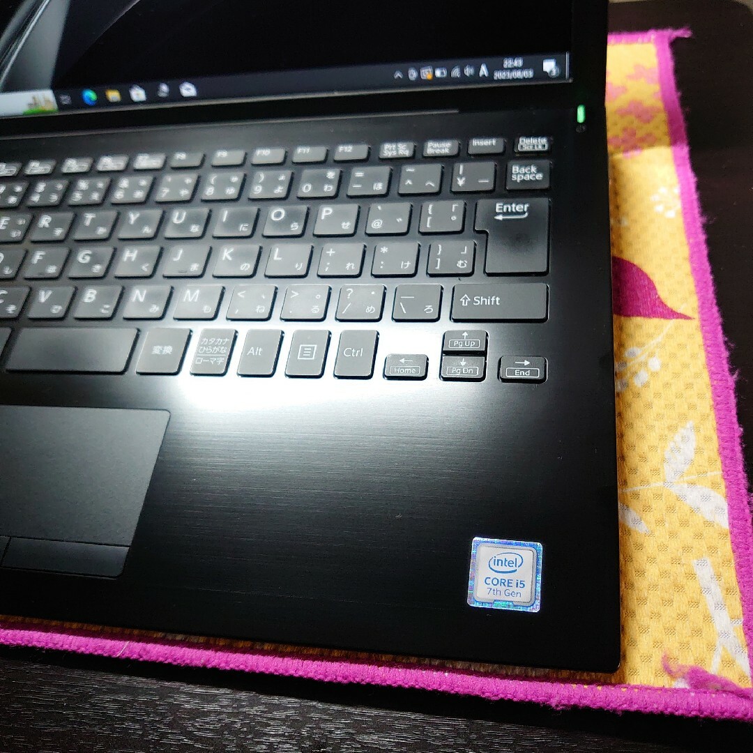 軽量モデル！VAIO proPG！ノートパソコン！i5 高速SSD搭載⑤