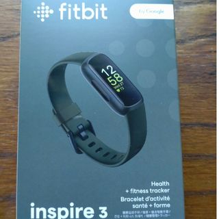 グーグル(Google)の【モンスケ様専用】Google fitbit inspire3 ブラック(腕時計(デジタル))