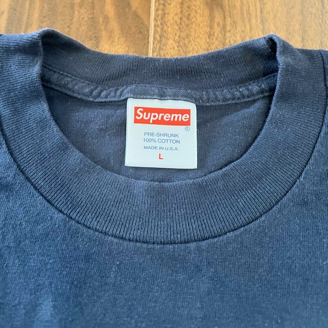 Supreme Buju Banton Navy Tee L 2