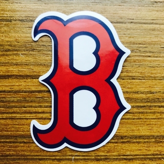 ステッカー MLB ボストンレッドソックス レッドソックス 吉田正尚(記念品/関連グッズ)