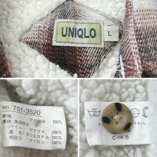 美品 初期タグ 80s 90s OLD UNIQLO オンブレ ジャケット 中綿