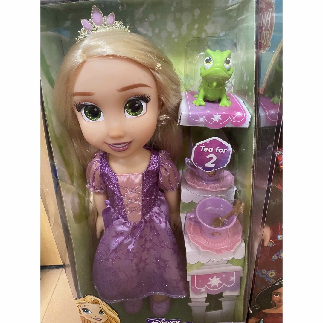 Disney(ディズニー)のディズニープリンセス トドラードール2個セット エンタメ/ホビーのおもちゃ/ぬいぐるみ(キャラクターグッズ)の商品写真