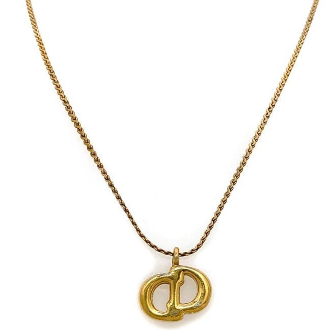 Christian Dior - クリスチャン ディオール ネックレス ゴールド ロゴ
