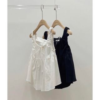 VERVEINE linen frill blouse (キャミソール)