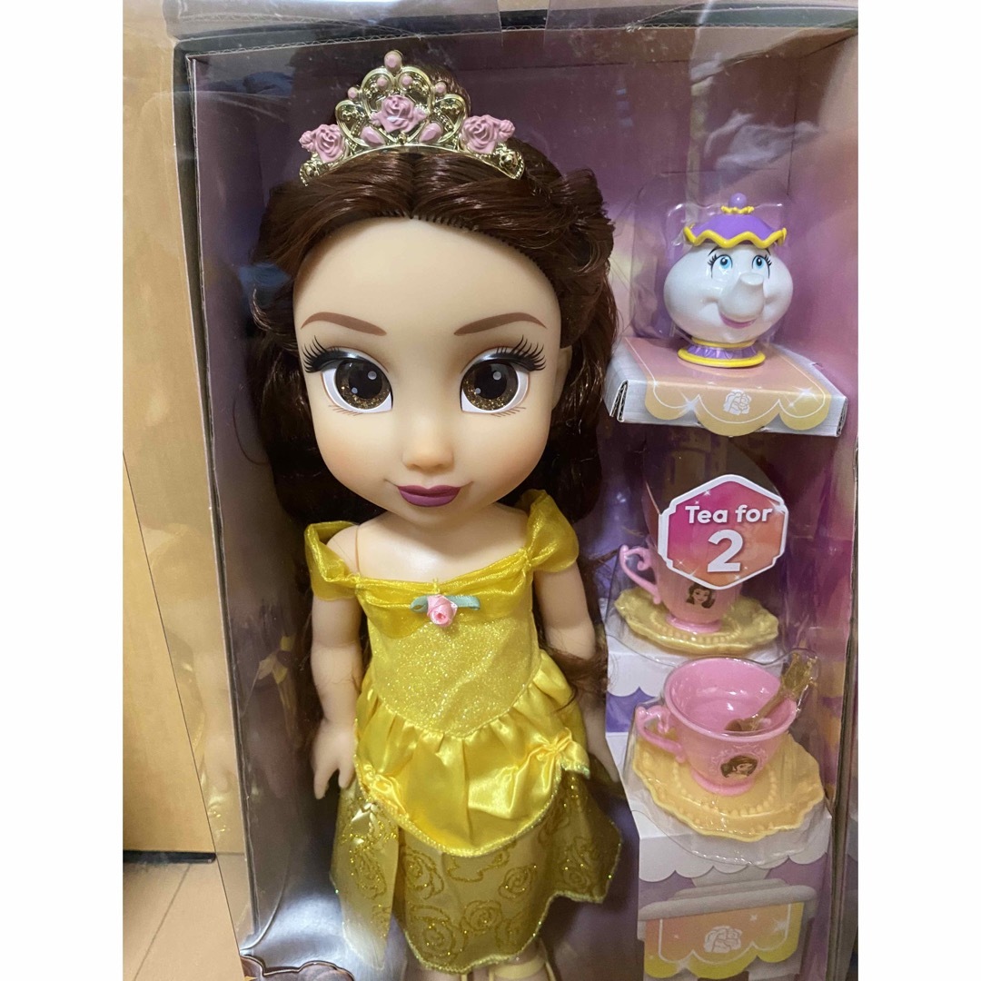 Disney(ディズニー)のディズニープリンセス トドラードール2個セット エンタメ/ホビーのおもちゃ/ぬいぐるみ(キャラクターグッズ)の商品写真