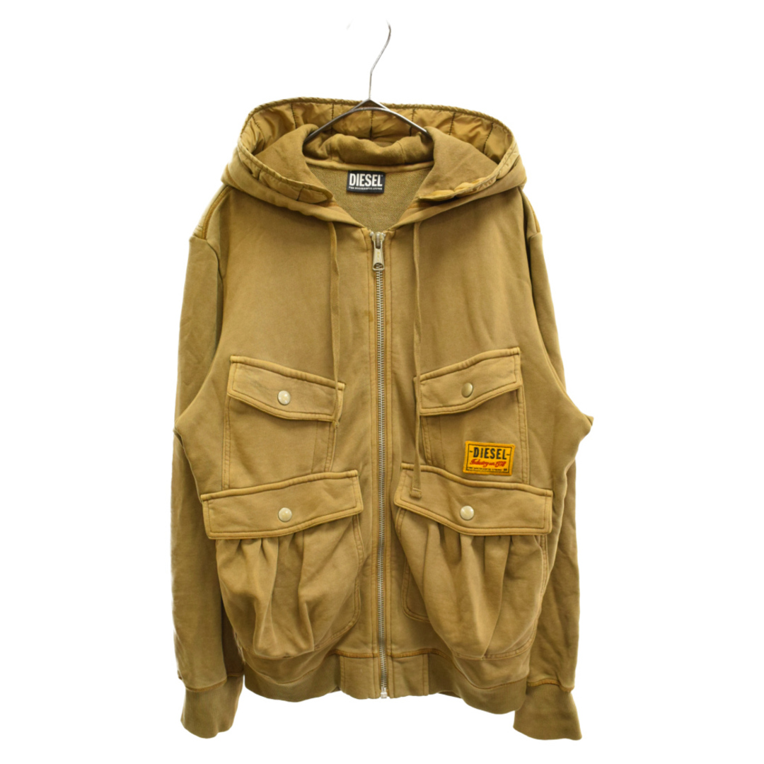DIESEL - DIESEL ディーゼル J-STOL JACKET 切替ジップアップブルゾン