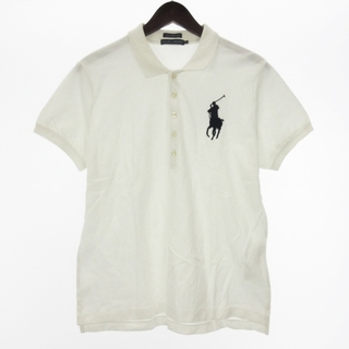 ラルフローレン(Ralph Lauren)のラルフローレン ビックポニー ポロシャツ 半袖 XXL ホワイト ネイビー(ポロシャツ)
