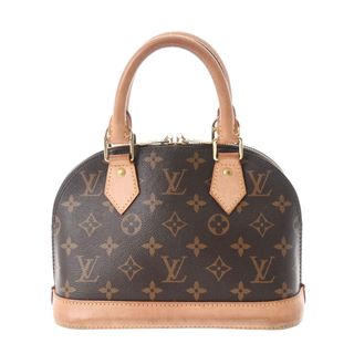 ルイヴィトン(LOUIS VUITTON)のルイヴィトン モノグラム アルマBB ハンドバッグ ブラウン(ハンドバッグ)