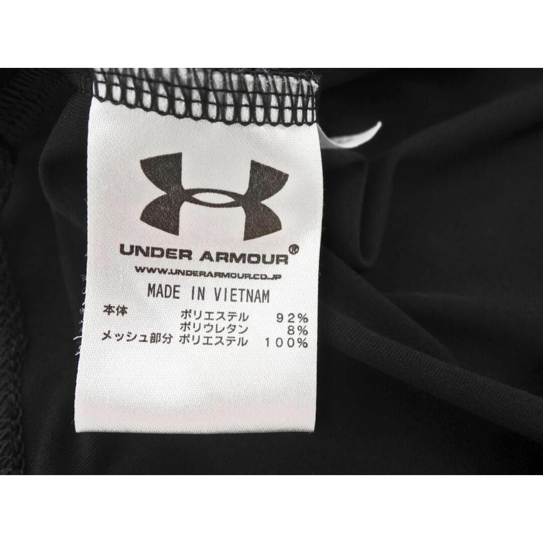 UNDER ARMOUR(アンダーアーマー)のUNDER ARMOUR アンダーアーマー メッシュ 切替 トレーニングウェア Tシャツ sizeLG/黒 ■◆ レディース レディースのトップス(Tシャツ(半袖/袖なし))の商品写真