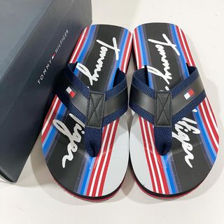 トミーヒルフィガー(TOMMY HILFIGER)のトミーヒルフィガー　メンズ　サンダル　新品未使用　一部汚れ有　約27cm(サンダル)