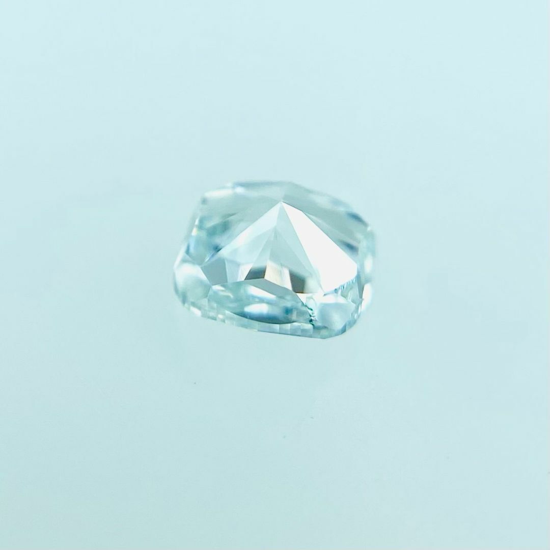 FANCY GREEN BLUE 0.241ct CU/RT2180/GIA レディースのアクセサリー(その他)の商品写真