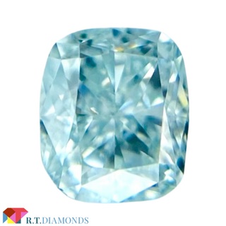 FANCY GREEN BLUE 0.241ct CU/RT2180/GIA(その他)