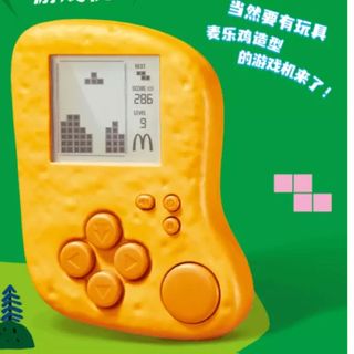 マクドナルド(マクドナルド)の中国　限定　テトリス　マクドナルド　チキンナゲット型の携帯機(携帯用ゲーム機本体)