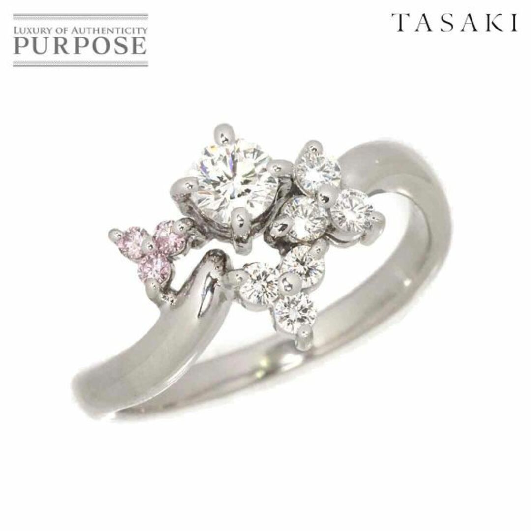 タサキ TASAKI 12.5号 リング ダイヤ 0.48ct Pt プラチナ 田崎真珠 指輪 VLP 90194574