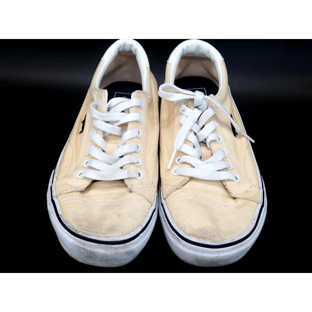 VANS(ヴァンズ)のVANS バンズ 581237-0004 COURT ICON キャンバス スニーカー size24.5/ナチュラル ■■ レディース レディースの靴/シューズ(スニーカー)の商品写真