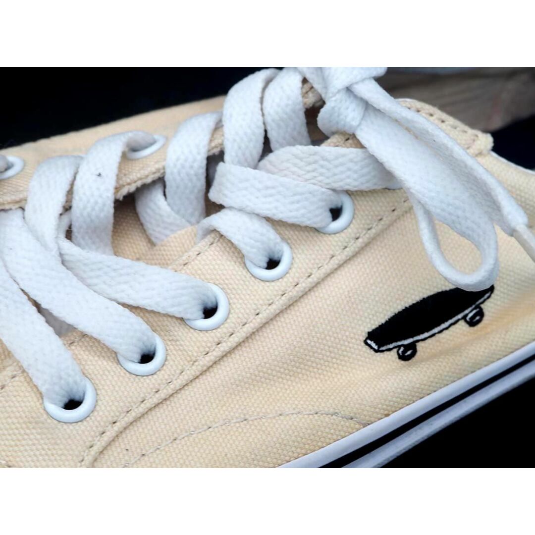 VANS(ヴァンズ)のVANS バンズ 581237-0004 COURT ICON キャンバス スニーカー size24.5/ナチュラル ■■ レディース レディースの靴/シューズ(スニーカー)の商品写真