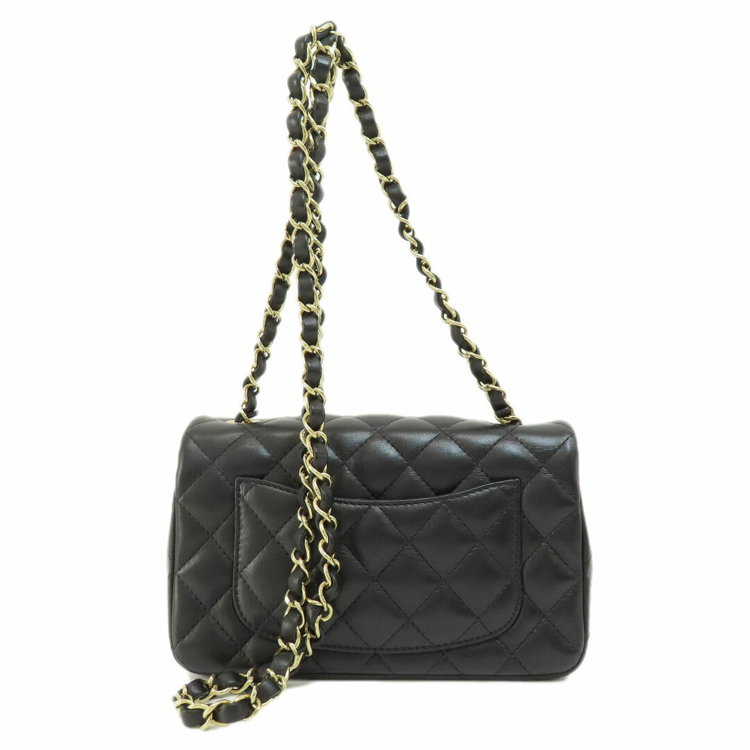 CHANEL マトラッセ ゴールド金具 ショルダーバッグ ラムスキン レディース