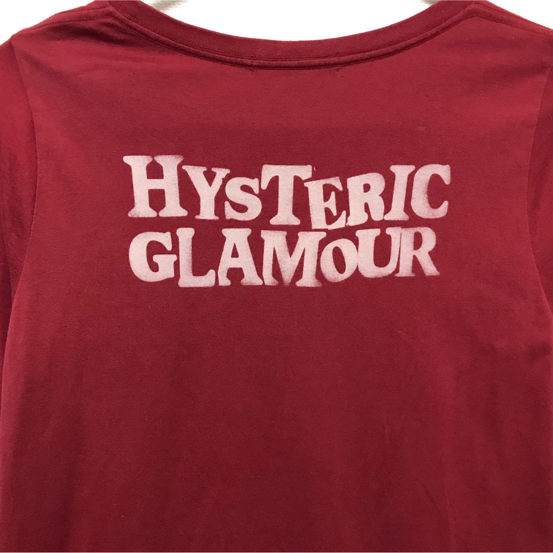 HYSTERIC GLAMOUR(ヒステリックグラマー)のヒステリックグラマー【美品】FUCK BEAR 長袖 トップス カットソー レディースのトップス(カットソー(長袖/七分))の商品写真