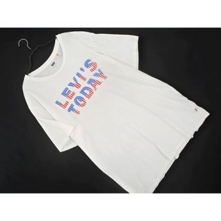 リーバイス(Levi's)のLEVI'S リーバイス ロゴプリント Tシャツ sizeXL/白 ■◆ メンズ(Tシャツ/カットソー(半袖/袖なし))