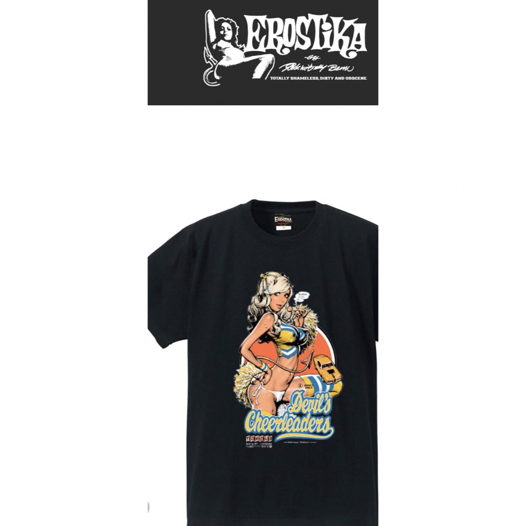 エロスティカ EROSTIKA 半袖Tシャツ tee ロッキンジェリービーン | フリマアプリ ラクマ