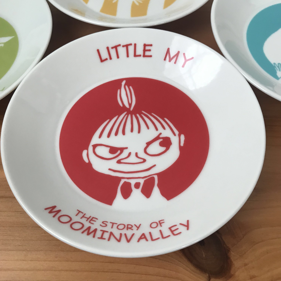 MOOMIN - 【新品】山加商店 MOOMIN ムーミン デザート皿 4枚セットの ...
