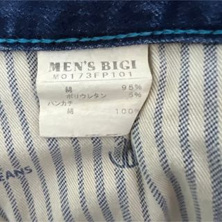 MEN'S BIGI×JAPAN BLUE JEANS ストレッチデニム!日本製