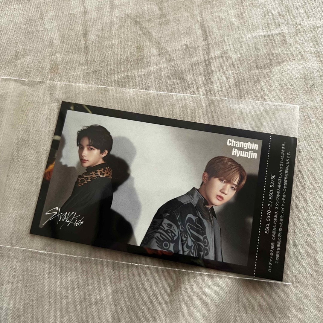 Stray Kids - チャンビン ヒョンジン ハイタッチ券 SKZ2020の+mdscience.in