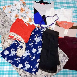 ボナジョルナータ(BUONA GIORNATA)の新品含＊服まとめ売り＊着まわしコーデセット　12着+ネックレス　＋@(ひざ丈ワンピース)