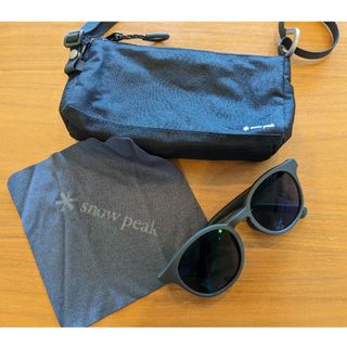 ジンズ(JINS)の【のだみ様】JINS×Snow PeakRubber SUNGLASSES(サングラス/メガネ)