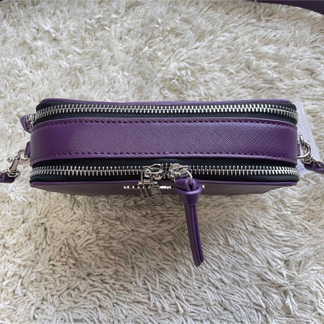 Samantha Vega(サマンサベガ)の新品✨️サマンサベガ SAMANTHAVEGA ロゴテープショルダーバッグ  紫 レディースのバッグ(ショルダーバッグ)の商品写真
