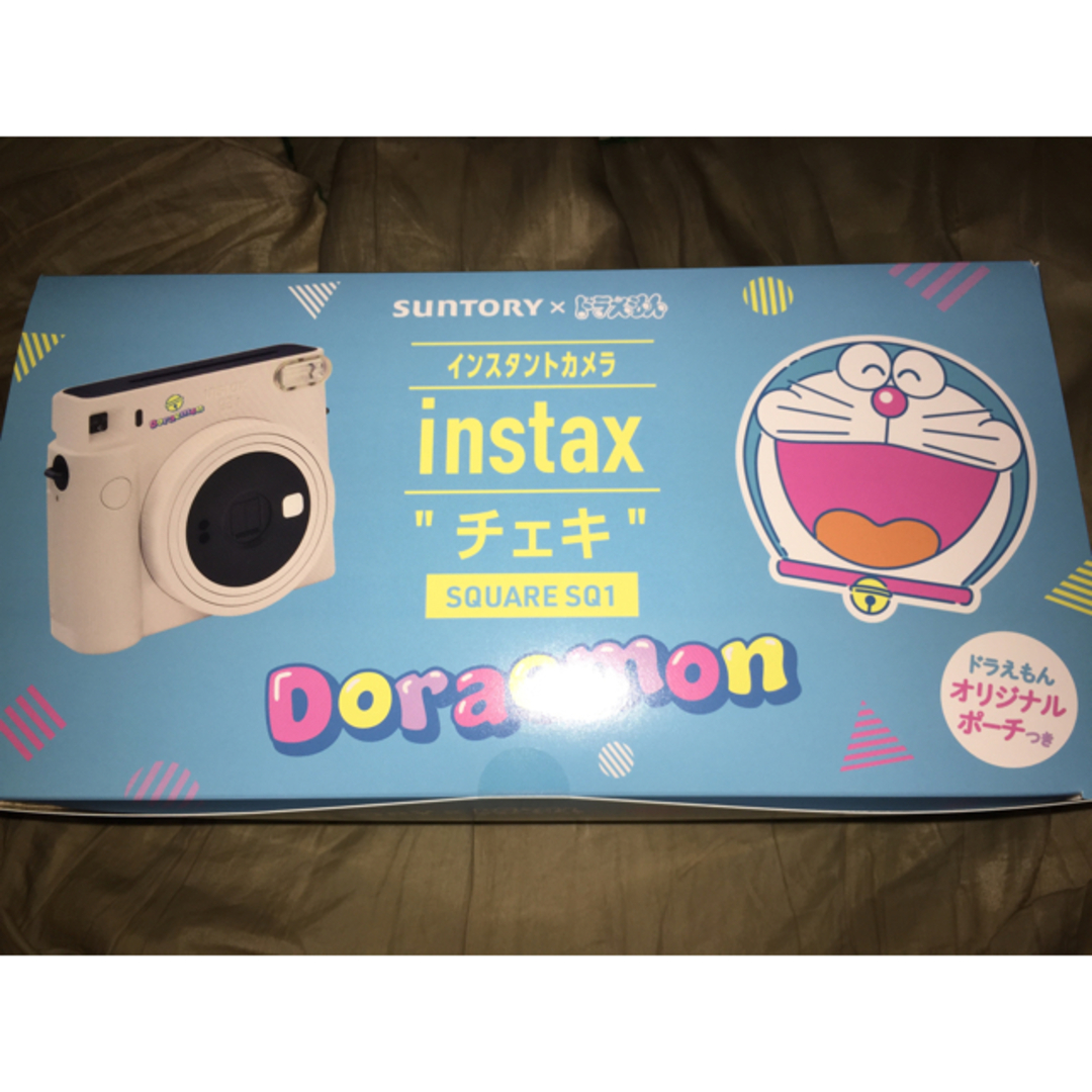 富士フイルム(フジフイルム)の非売品 未開封 サントリー×ドラえもん FUJI FILM instax チェキ エンタメ/ホビーのアート用品(その他)の商品写真