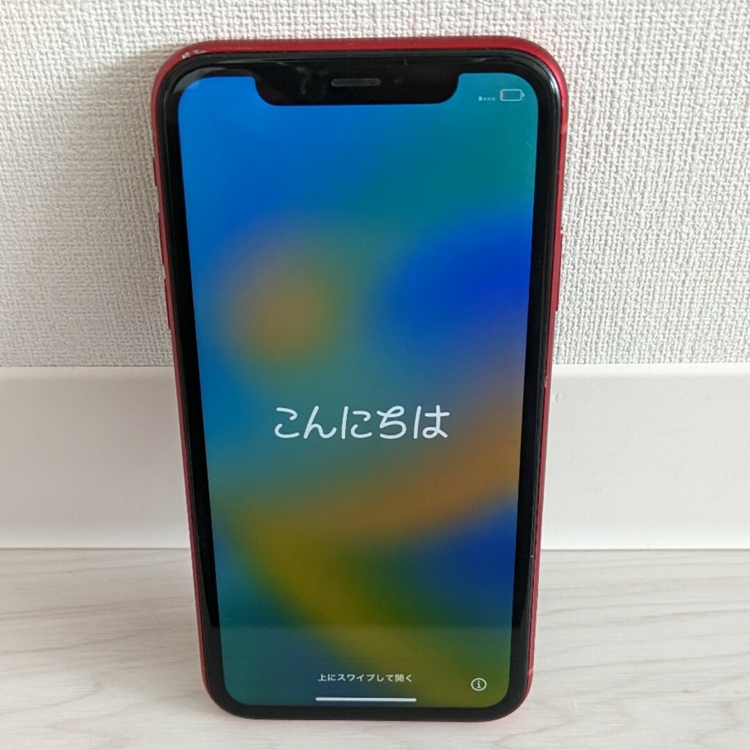 更に値下げ iPhone XR 128GB レッド SIMフリー スマホ/家電/カメラ ...