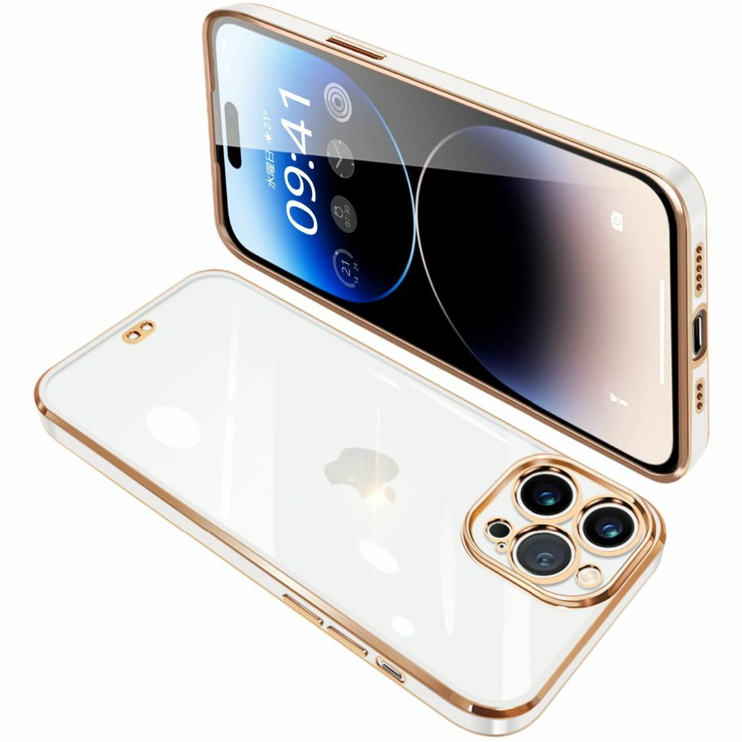 iPhone14 Pro ケース クリア 透明 アイフォン14Pro カバー ス
