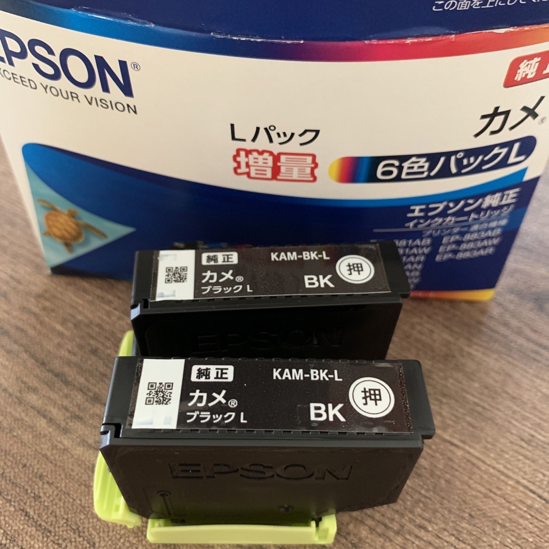 EPSON エプソン 純正インクカートリッジ カメ - タブレット