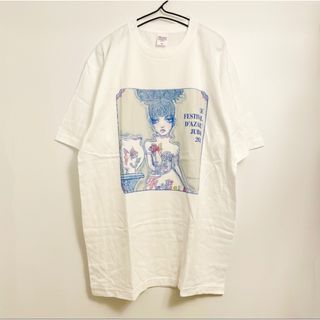 限定☆麻布十番 納涼まつり 宇野亜喜良Tシャツ XL 2023(Tシャツ/カットソー(半袖/袖なし))