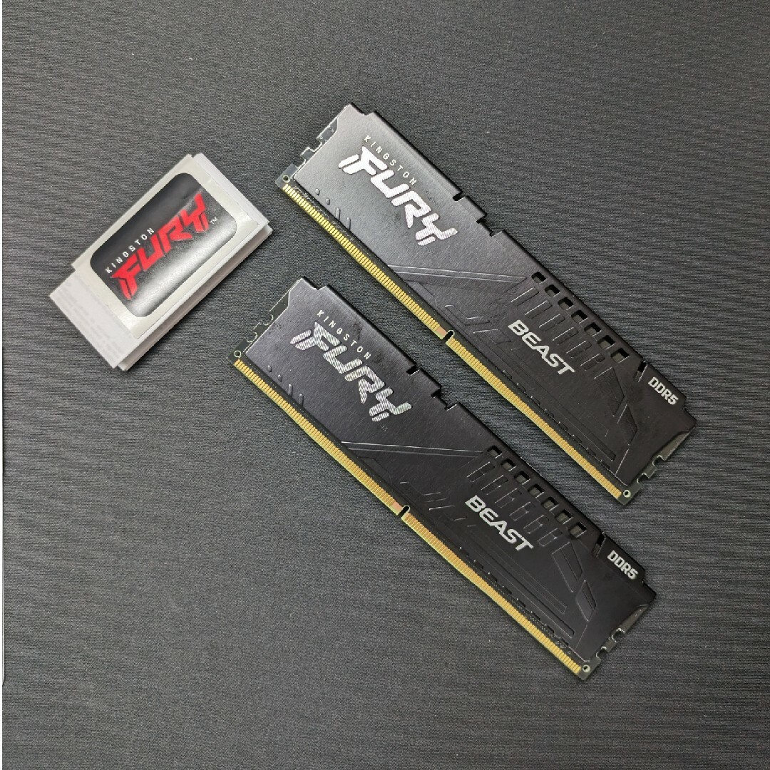 未使用DDR5メモリ 4800MT/秒 16GB Kingston FURY