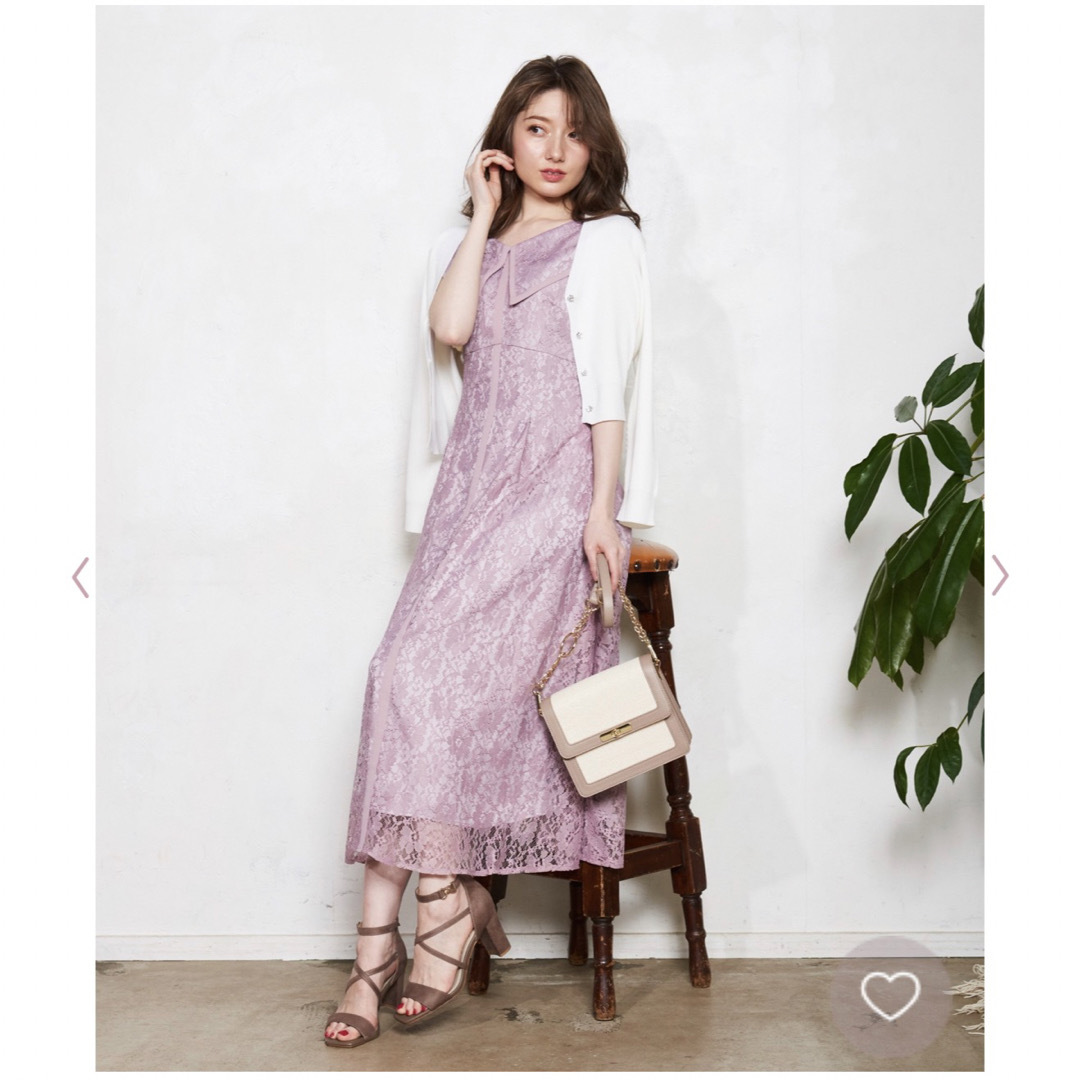 新品未使用 Noela ノエラ レース ワンピース ビッグカラーレースワンピース