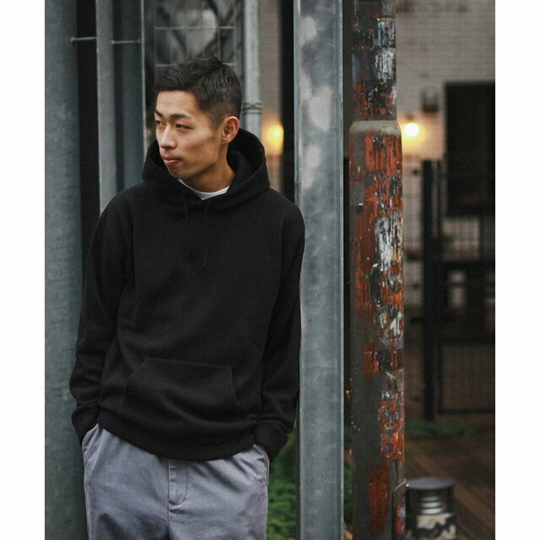 BEAMS(ビームス)の【BLACK】BEAMS / ワッフルフリース フーディー その他のその他(その他)の商品写真