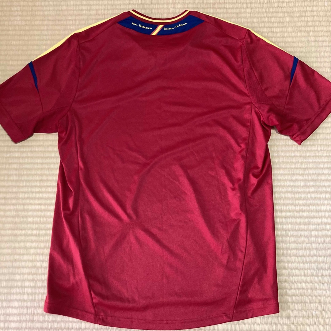 adidas(アディダス)のEURO2008アディダスadidasスペインサッカーユニフォームゲームシャツ メンズのトップス(Tシャツ/カットソー(半袖/袖なし))の商品写真
