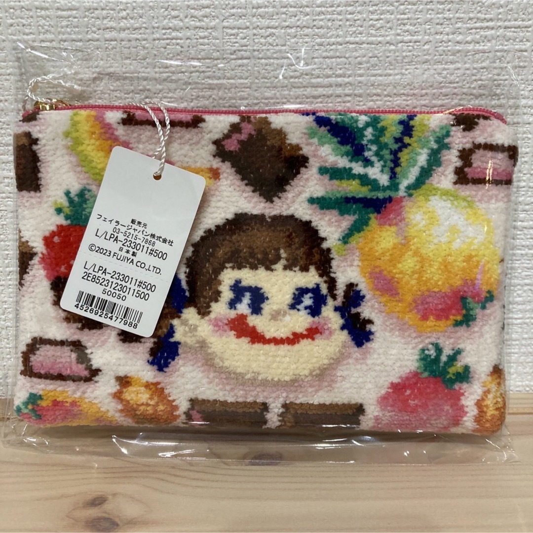 ラブラリーバイフェイラー ペコちゃん フラットポーチ 新品未使用未