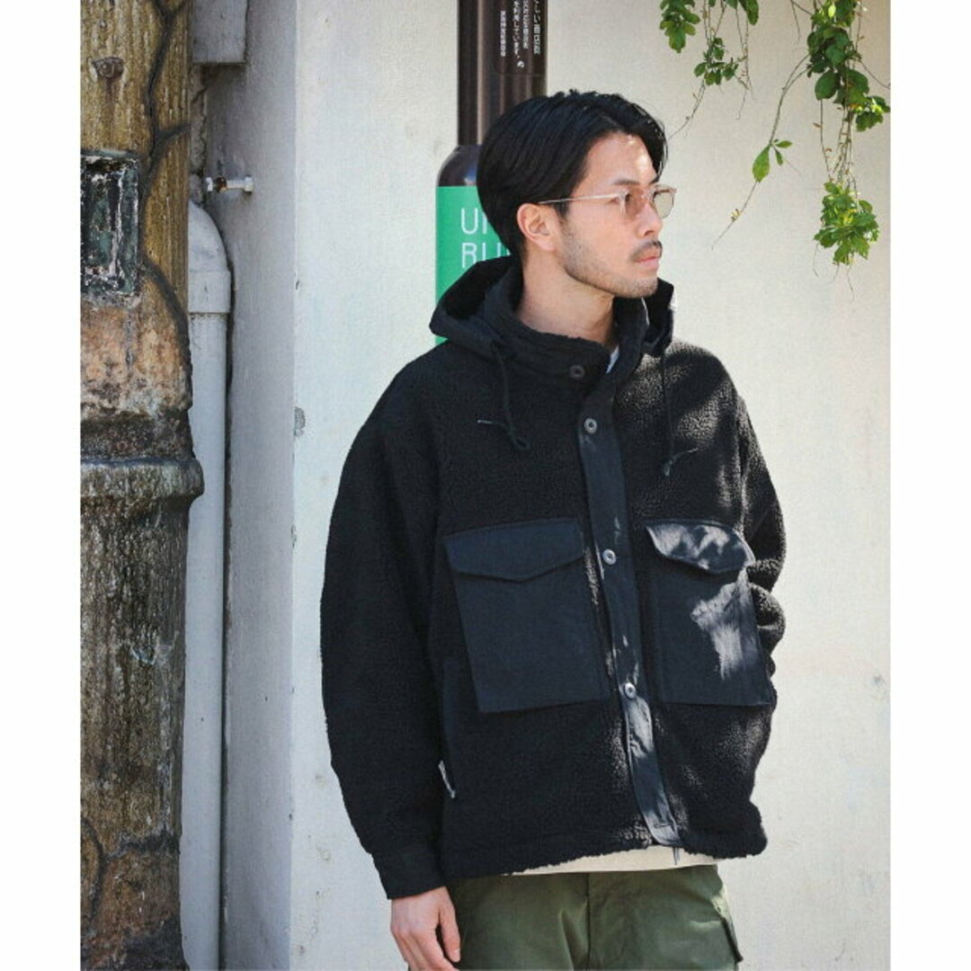 【BLACK】BEAMS / M65 フリース ジャケット