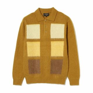 ビームス(BEAMS)の【MUSTARD】BEAMS PLUS / 9ゲージ シャギー ニット ポロシャツ 22(その他)