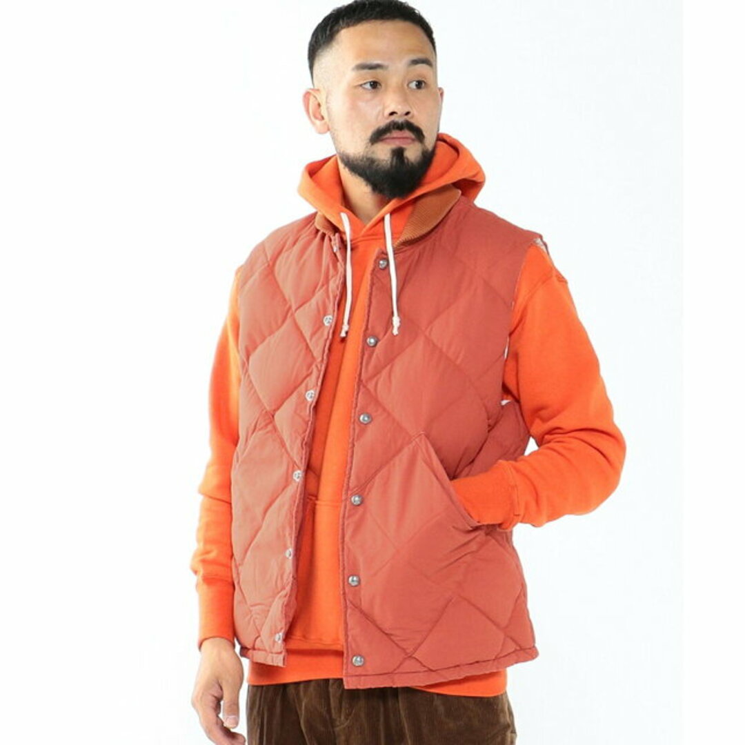 【ORANGE】REMI RELIEF * BEAMS PLUS / 別注 Down Vest